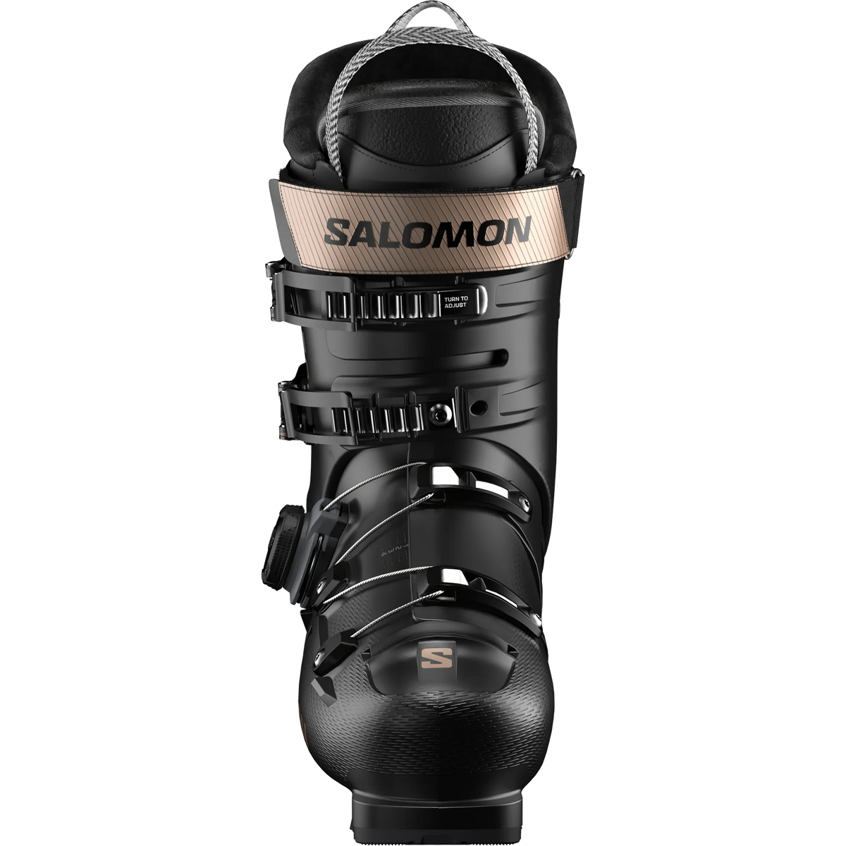 Black / Black / Pink Gold Metallic
