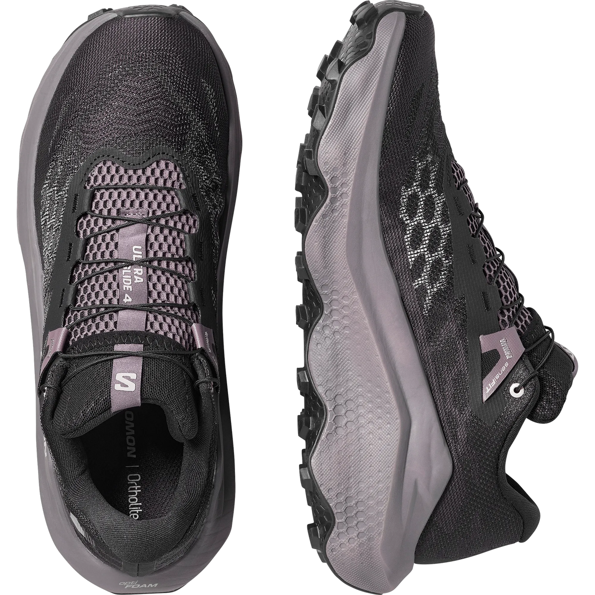 Black / Dark Gull Gray / Silver Cloud