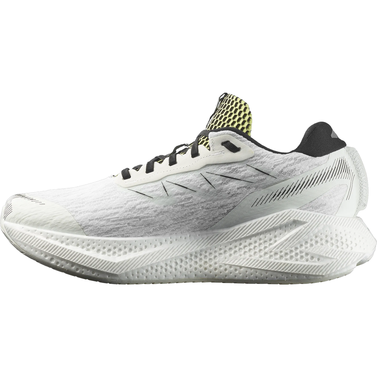 White / Sunny Lime / Black