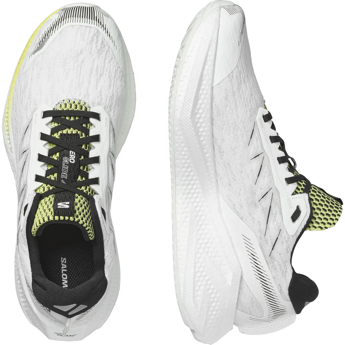 White / Sunny Lime / Black