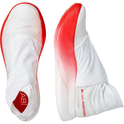 White / White / Fiery Red