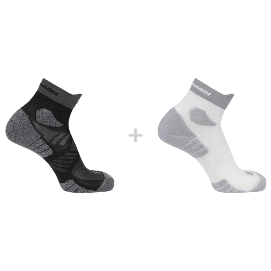 WHITE / BLACK