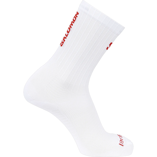 WHITE / Fiery Red