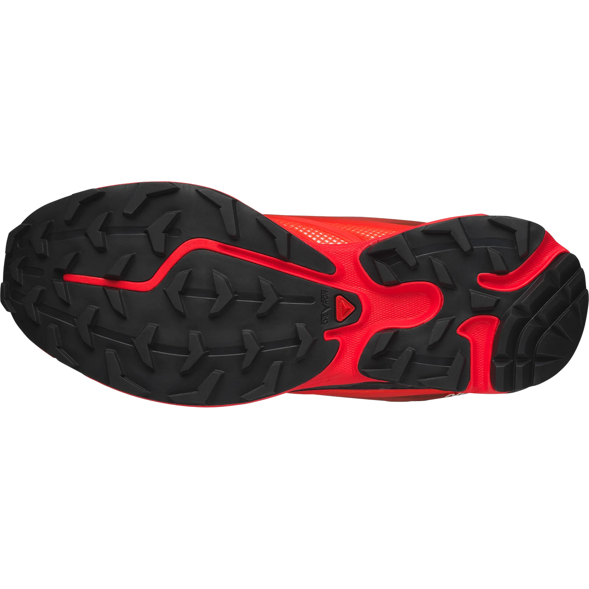 Black / Fiery Red / White