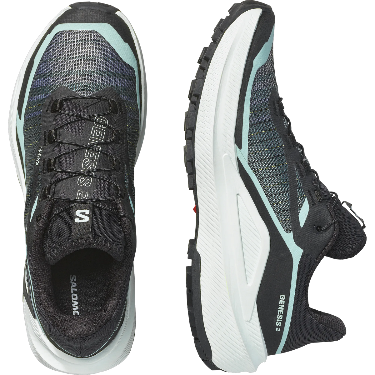 Clearly Aqua / Black / Lichen