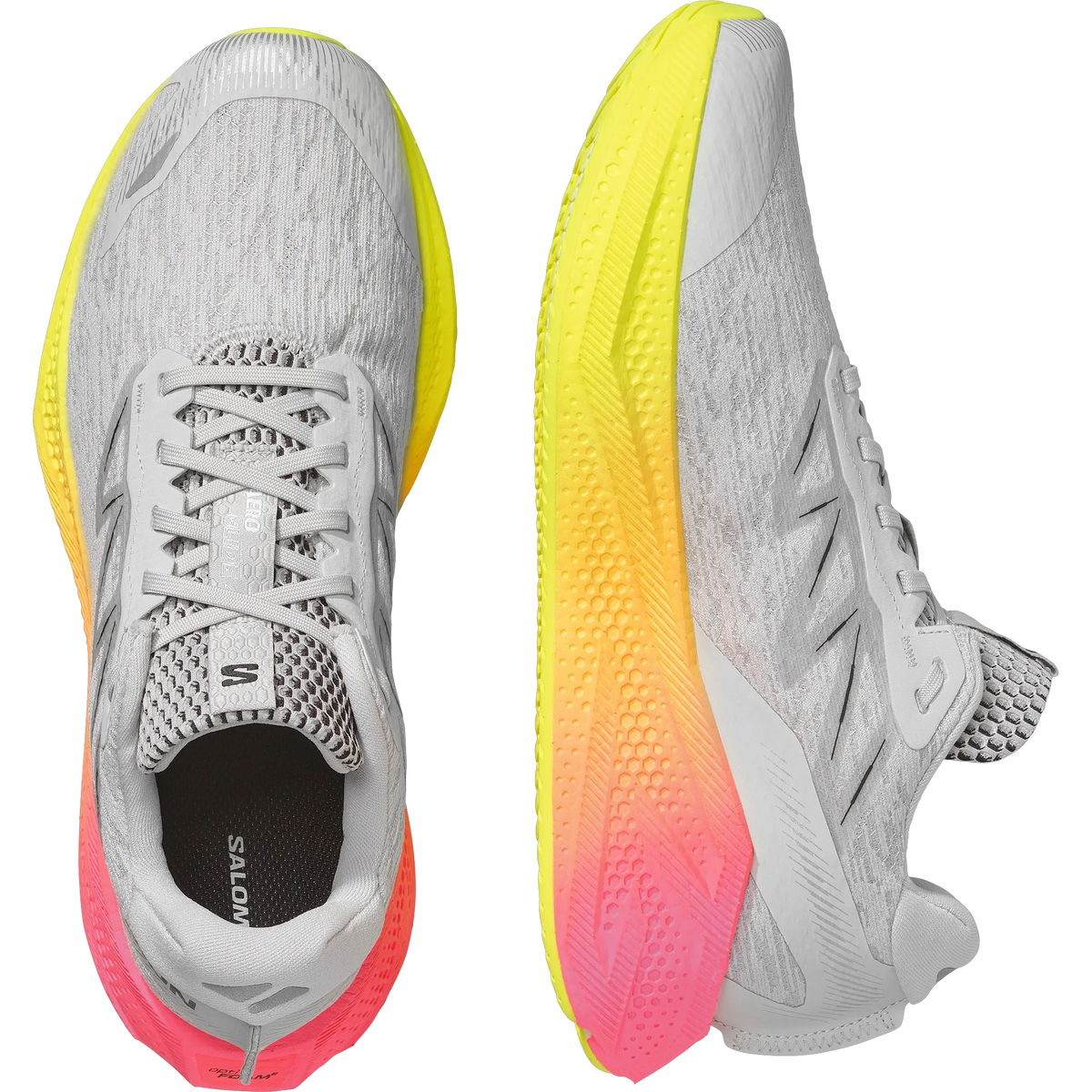 Gray Violet / Safety Yellow / Black