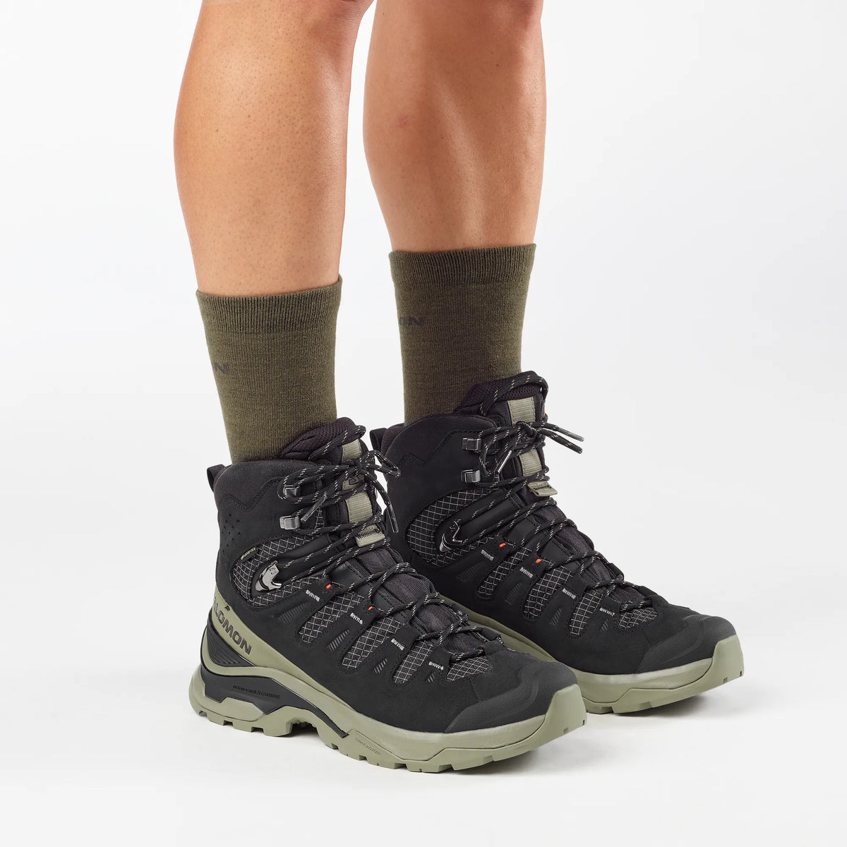 Black / Deep Lichen Green / Black
