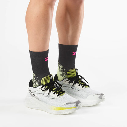 White / Sunny Lime / Black