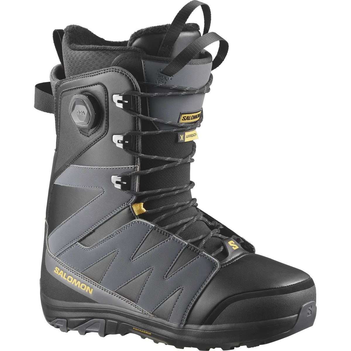 Black / Asphalt / Spicy Mustard