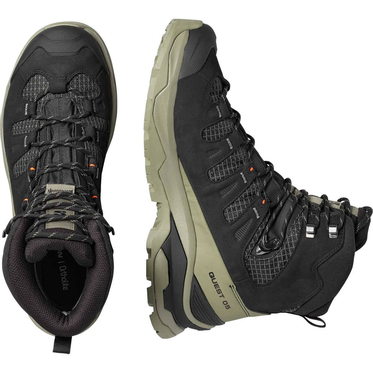 Black / Deep Lichen Green / Black