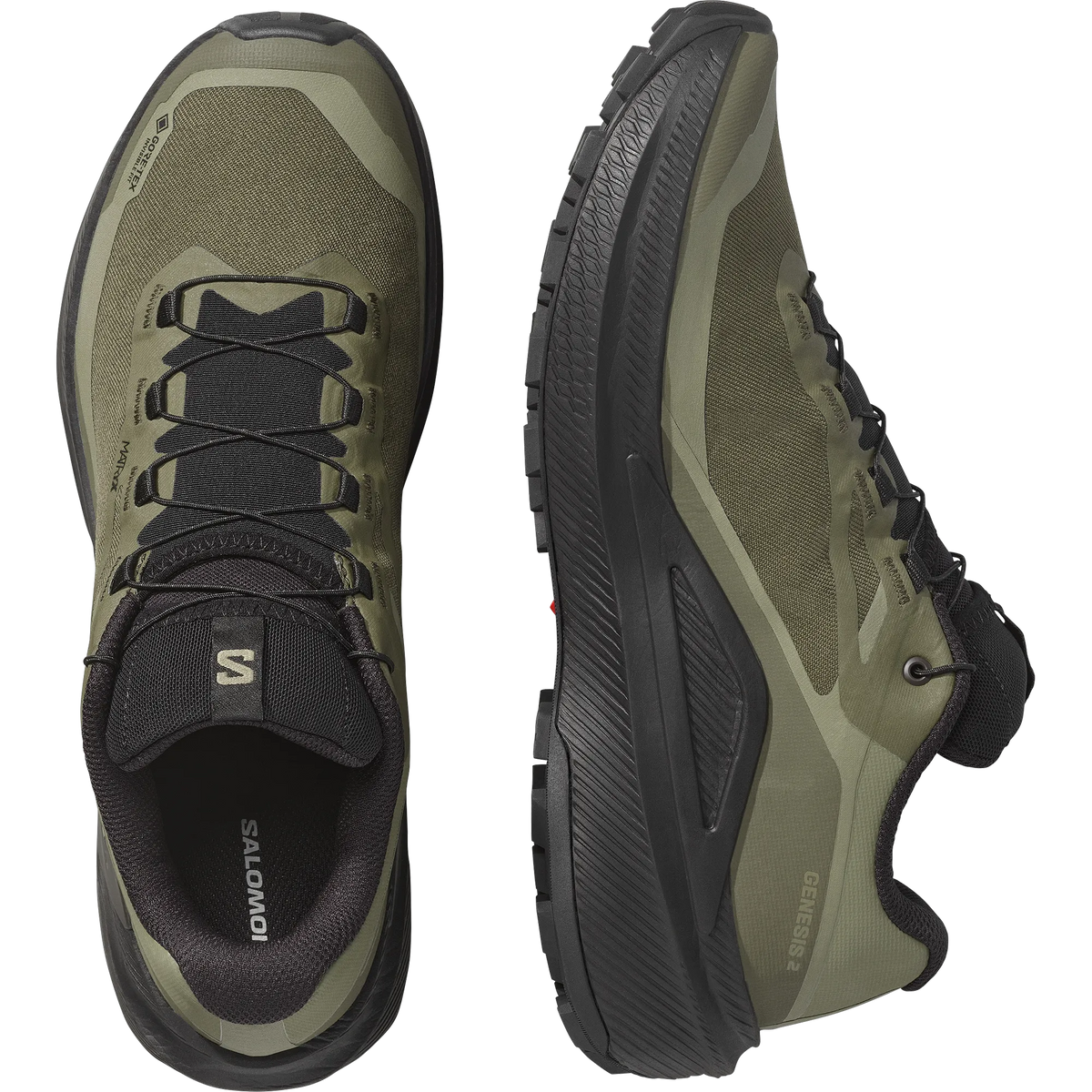Grape Leaf / Black / Deep Lichen Green