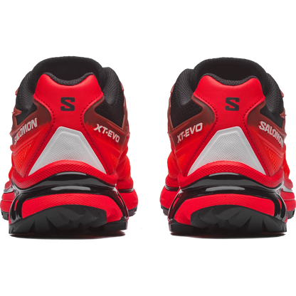 Black / Fiery Red / White